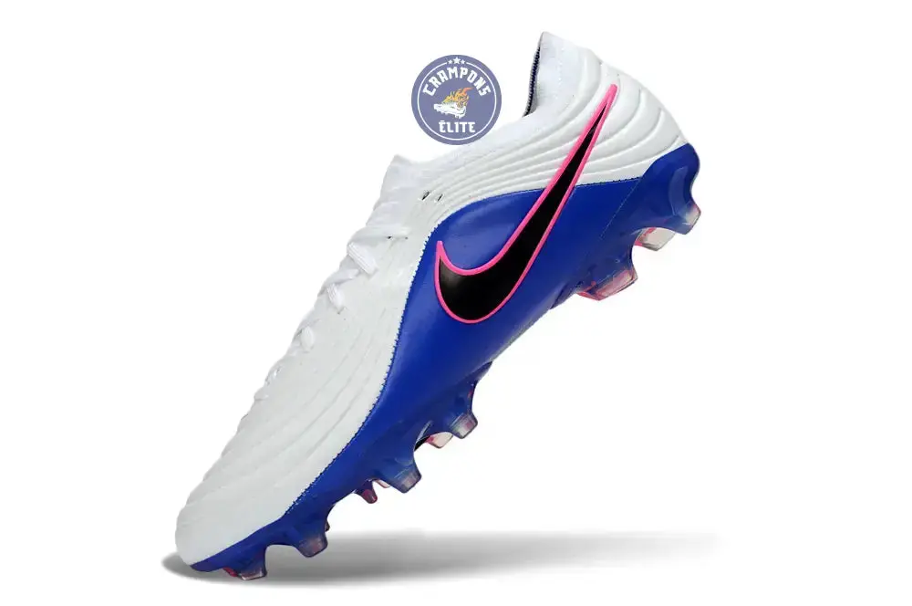 Nike Tiempo Maestro Elite FG Attack - Blanc/Noir/Bleu/Rose - Image 4