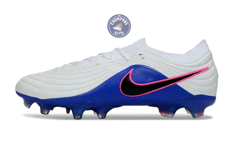 Nike Tiempo Maestro Elite FG Attack - Blanc/Noir/Bleu/Rose - Image 5