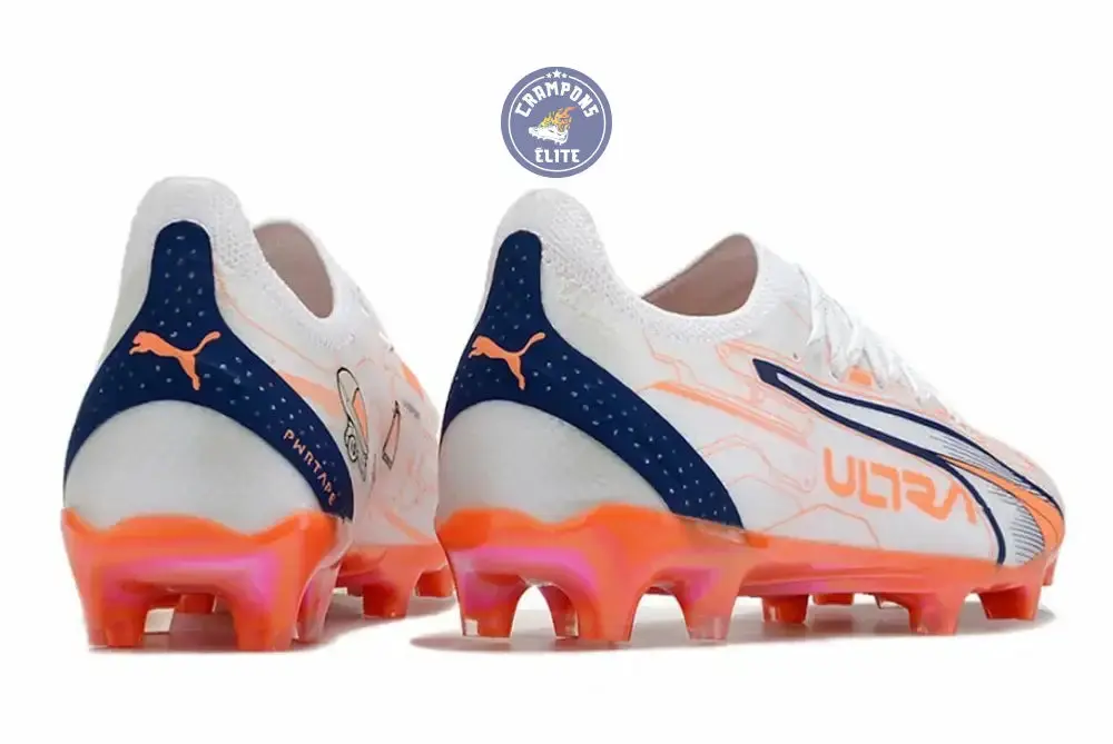 ULTRA ULTIMATE FG/AG ASTRONAUT - Blanc/Orange/Bleu - Image 5