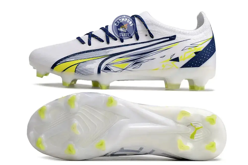 Ultra Ultimate FG Christian Pulisic - Blanc/Jaune/Bleu ÉDITION LIMITÉE