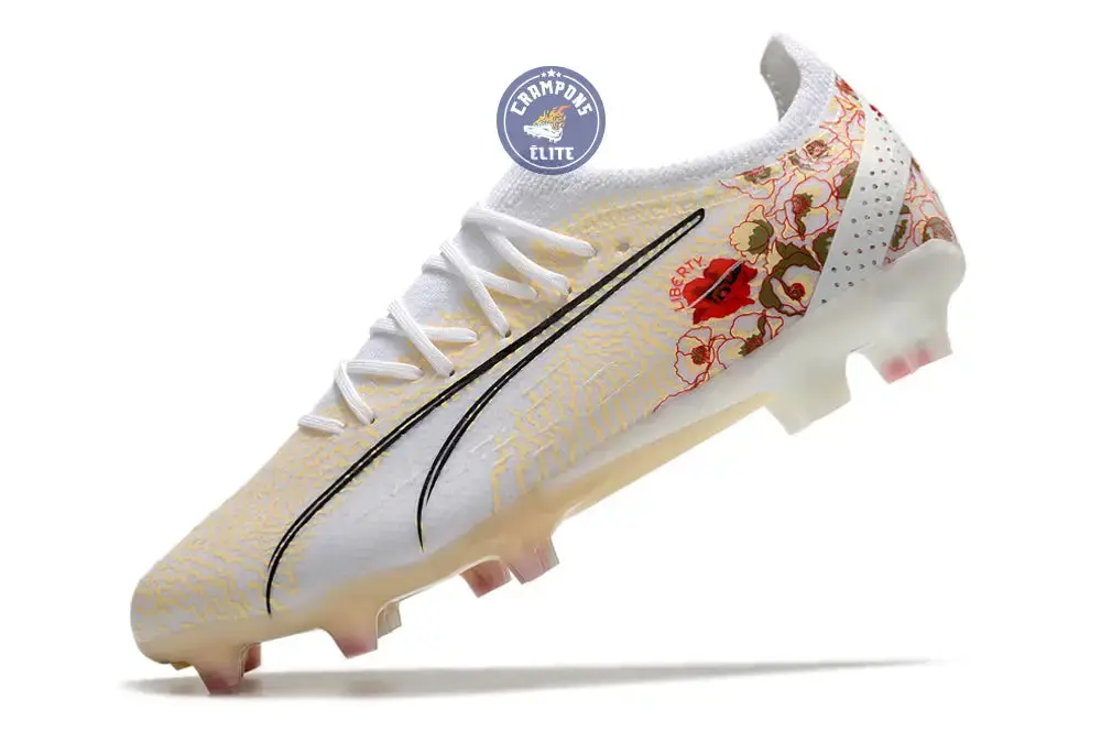Ultra Ultimate FG Liberty EURO Féminin 2022 - Blanc/Pristine/Noir ÉDITION LIMITÉE - Image 4