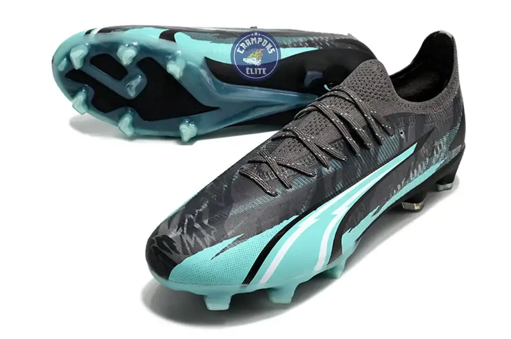 Ultra Ultimate FG Rush - Strong Gray/Blanc/Turquoise ÉDITION LIMITÉE - Image 2