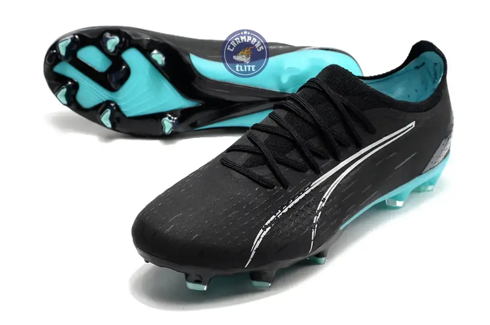 Ultra Ultimate Match FG Eclipse - Noir/Blanc/Turquoise - Image 2