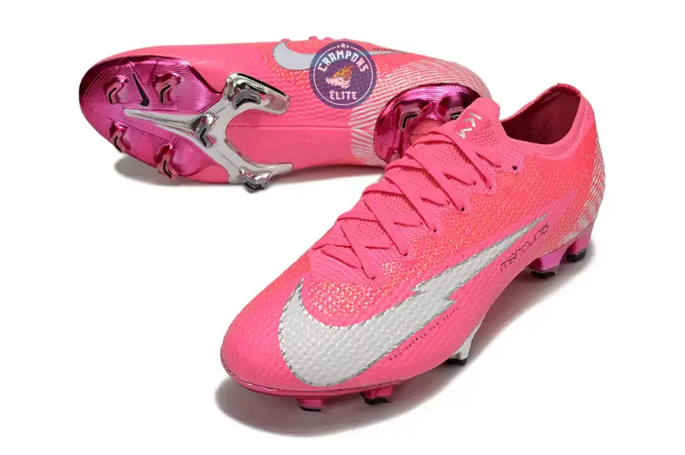 VAPOR 13 ELITE FG MBAPPÉ ROSA - ROSE/BLANC/ARGENT - Image 2