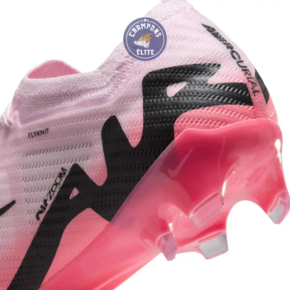 Vapor 15 Elite FG Mad Brilliance - Rose/Noir - Image 5