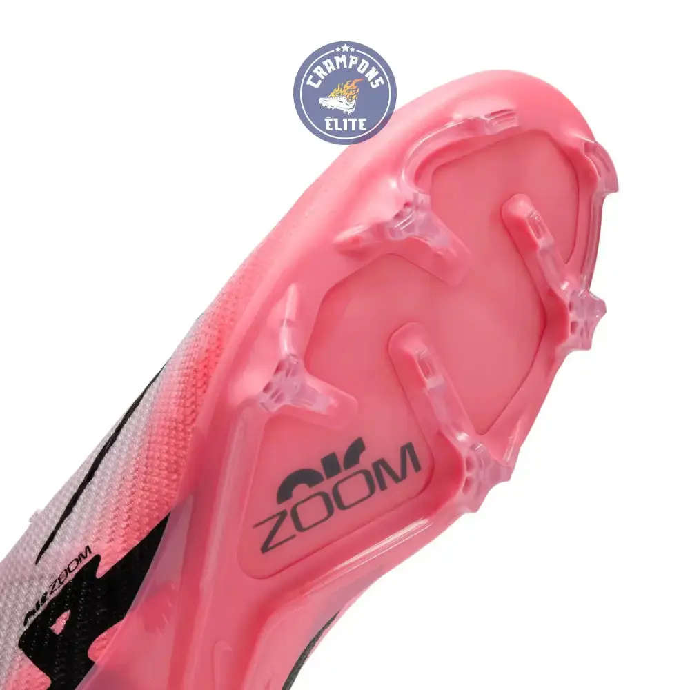 Vapor 15 Elite FG Mad Brilliance - Rose/Noir - Image 6