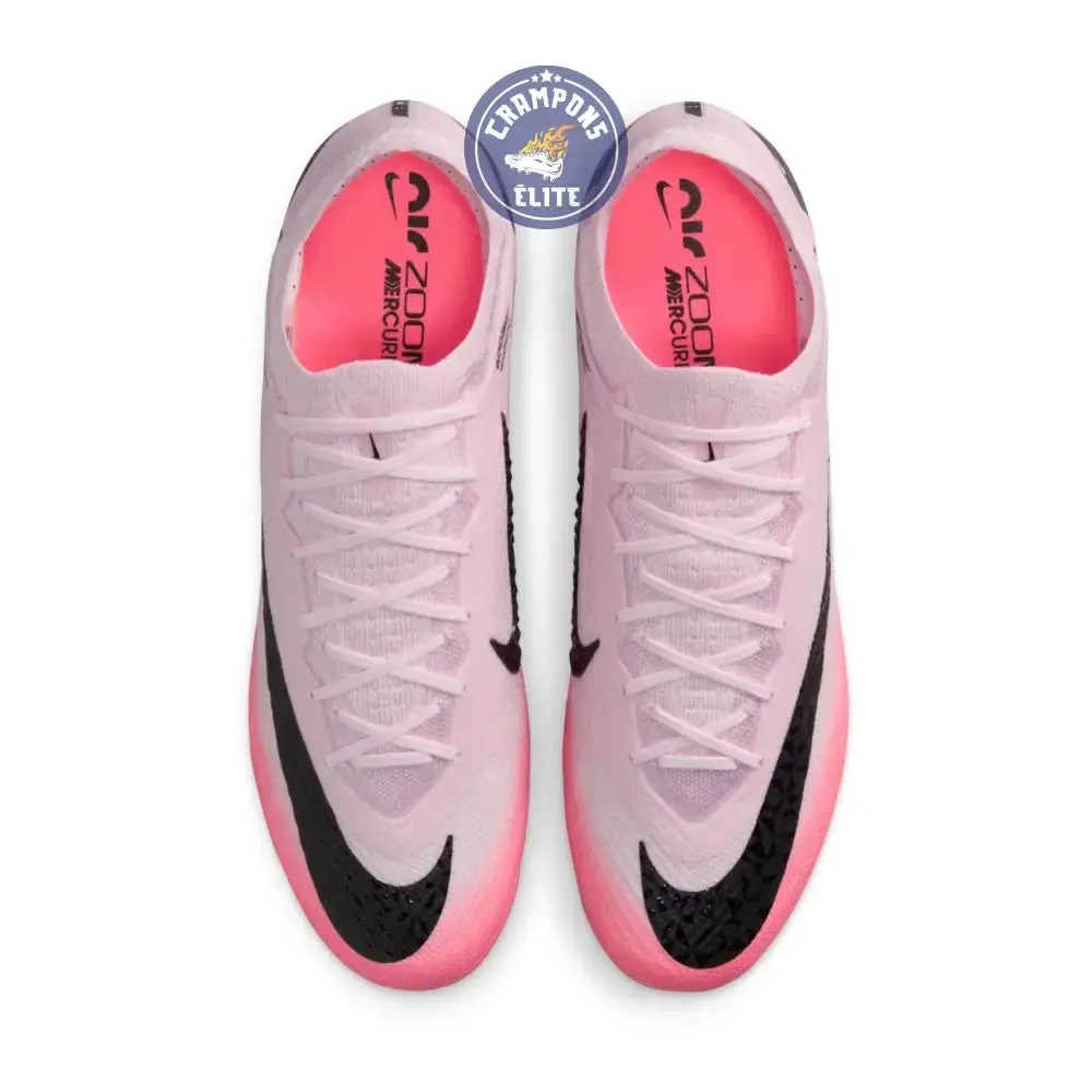 Vapor 15 Elite FG Mad Brilliance - Rose/Noir - Image 7