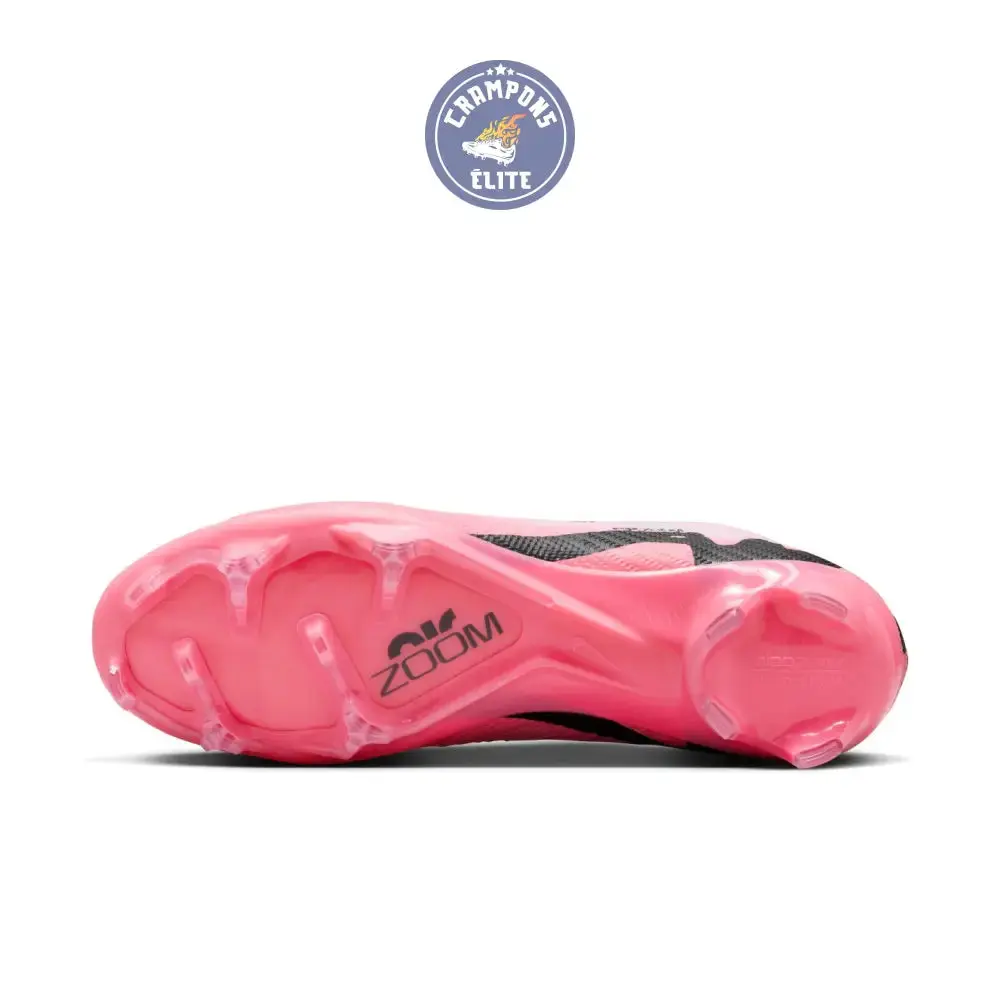Vapor 15 Elite FG Mad Brilliance - Rose/Noir - Image 8