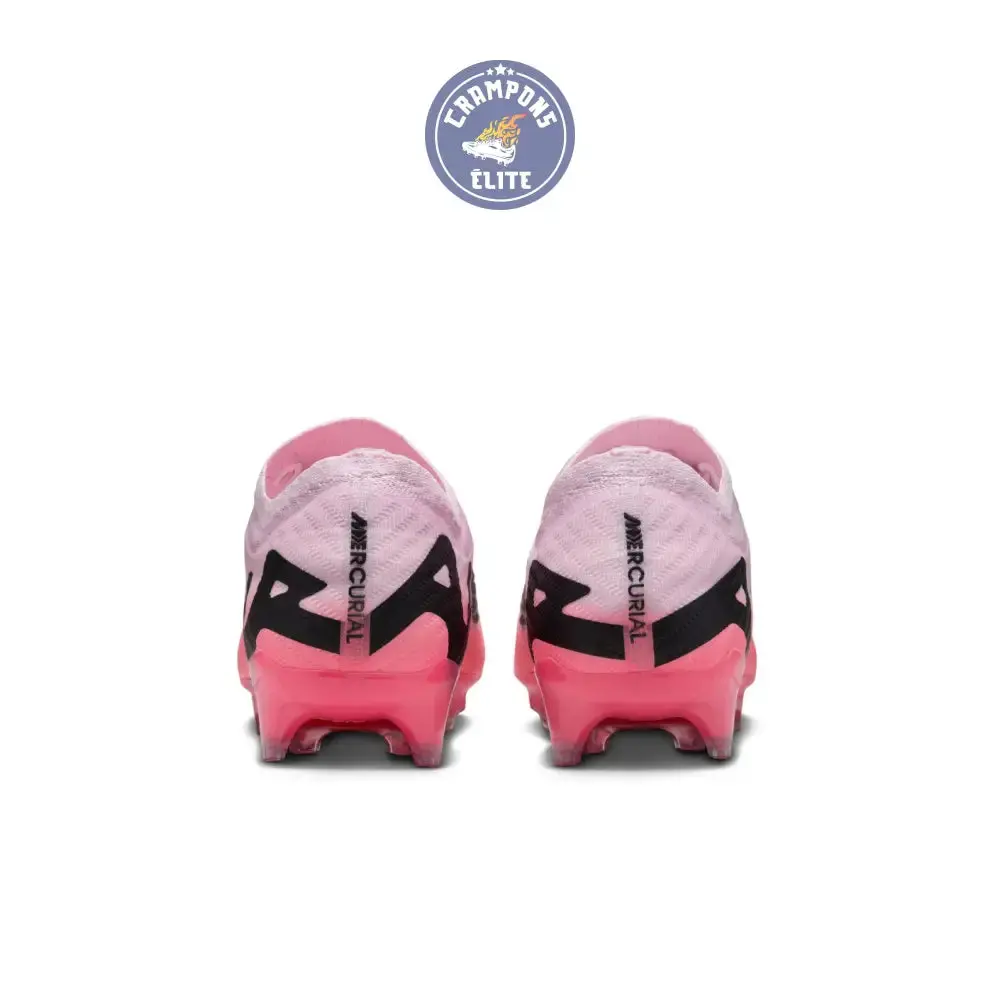 Vapor 15 Elite FG Mad Brilliance - Rose/Noir - Image 9