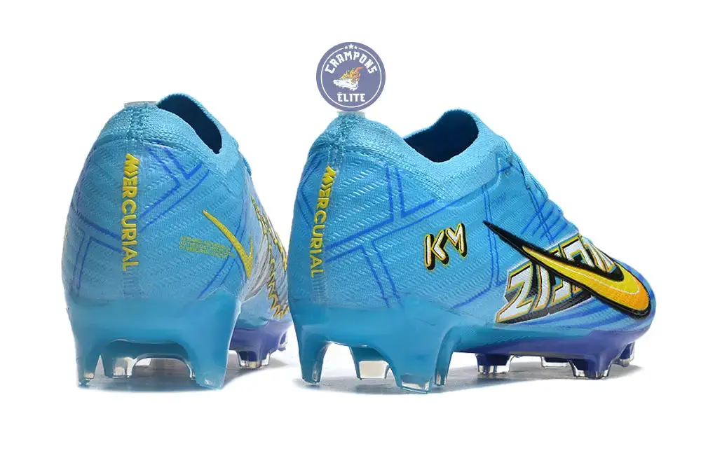 Vapor 15 Elite FG 'Motivation Pack' x Mbappe Bleu/Jaune - Image 5