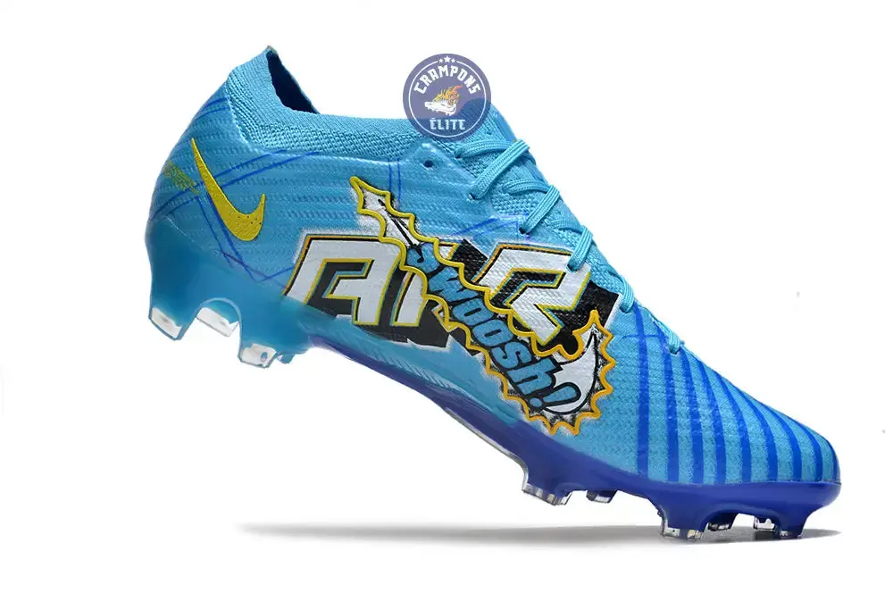 Vapor 15 Elite FG 'Motivation Pack' x Mbappe Bleu/Jaune - Image 7