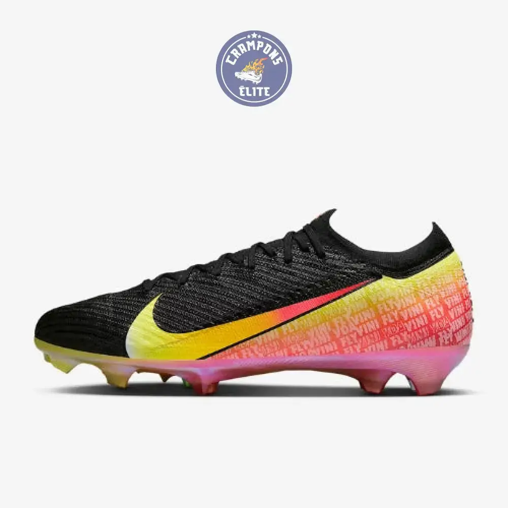 Nike Vapor 16 x Vinicius Junior - Noir/Orange/Vert - Image 3