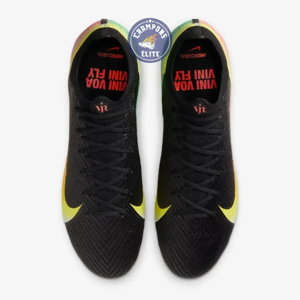 Nike Vapor 16 x Vinicius Junior - Noir/Orange/Vert - Image 4