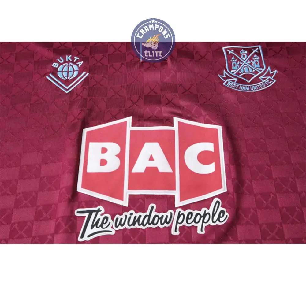 West Ham 1989/90 Domicile - Image 3