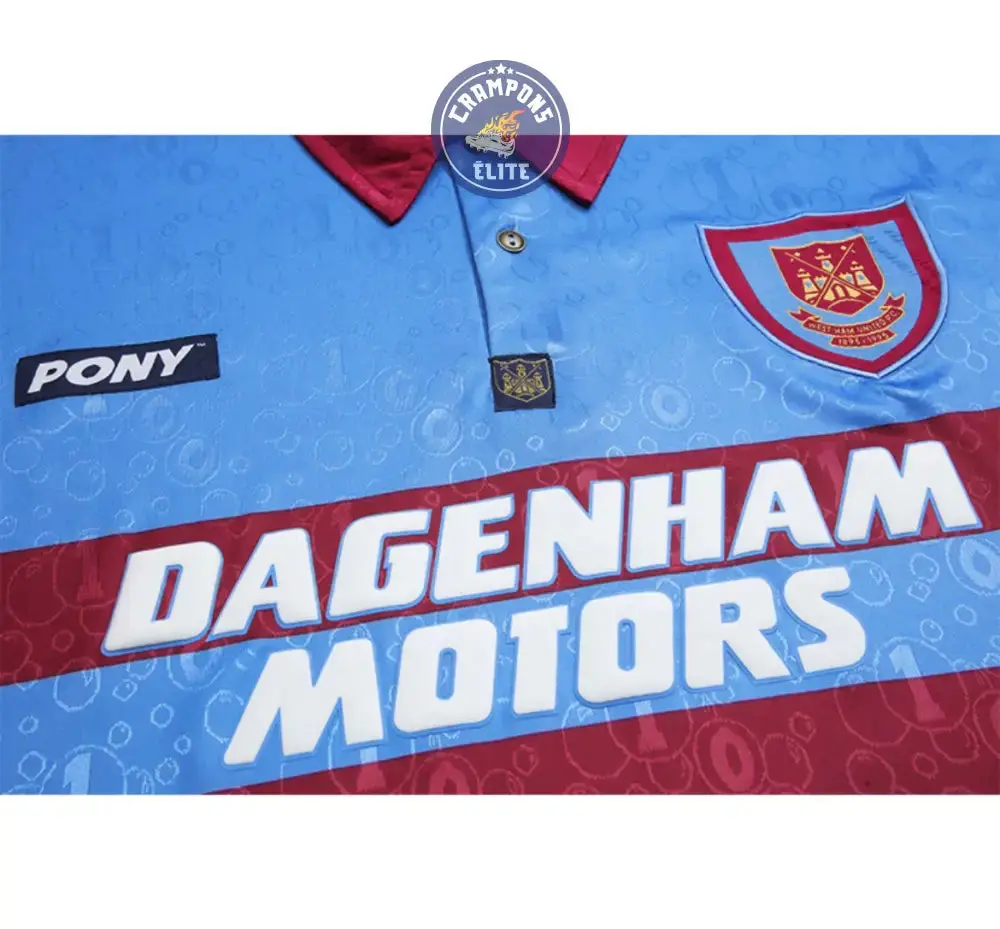 West Ham 1995/96 Extérieur - Image 2