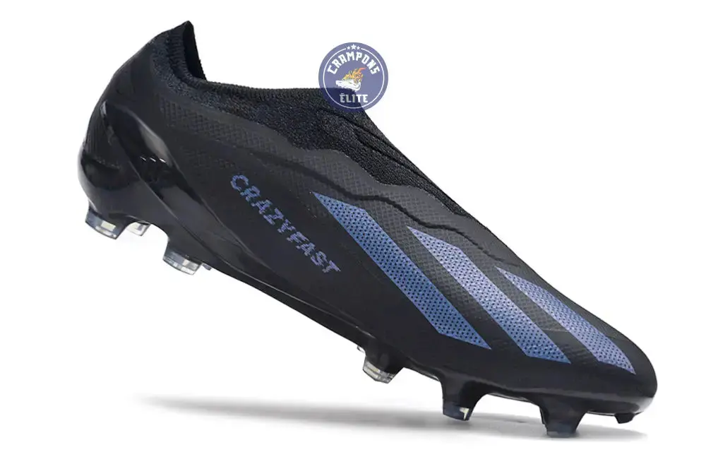 X Crazyfast Laceless FG Nightstrike - Noir - Image 6
