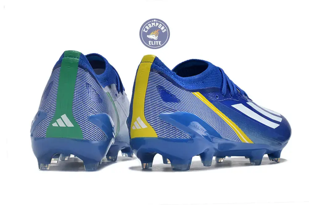 X Crazyfast Elite FG - Bleu/Blanc/Jaune - Image 2
