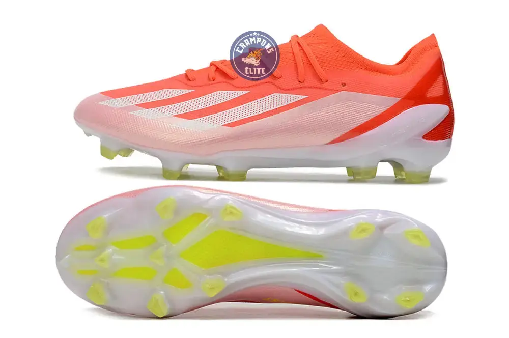 X Crazyfast Elite FG Energy Citrus - Rouge/Blanc/Jaune - Image 2