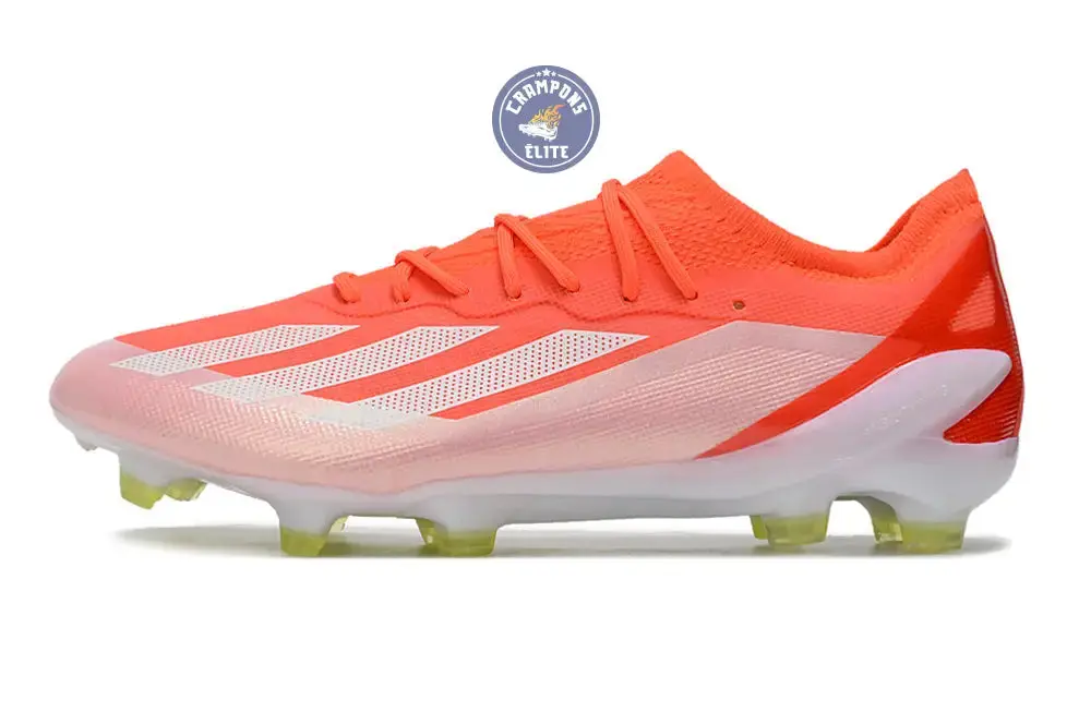 X Crazyfast Elite FG Energy Citrus - Rouge/Blanc/Jaune - Image 5
