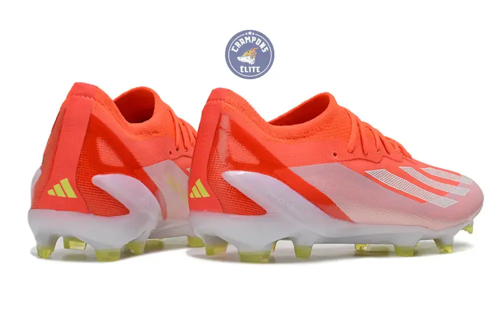 X Crazyfast Elite FG Energy Citrus - Rouge/Blanc/Jaune - Image 7