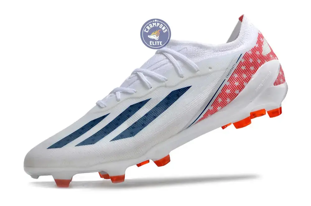 X Crazyfast Elite FG - Etoile - Bleu/Blanc/Rouge - Image 3