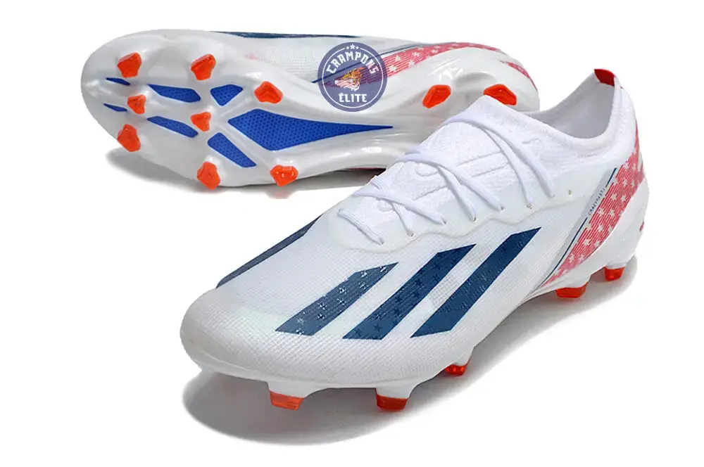 X Crazyfast Elite FG - Etoile - Bleu/Blanc/Rouge - Image 5