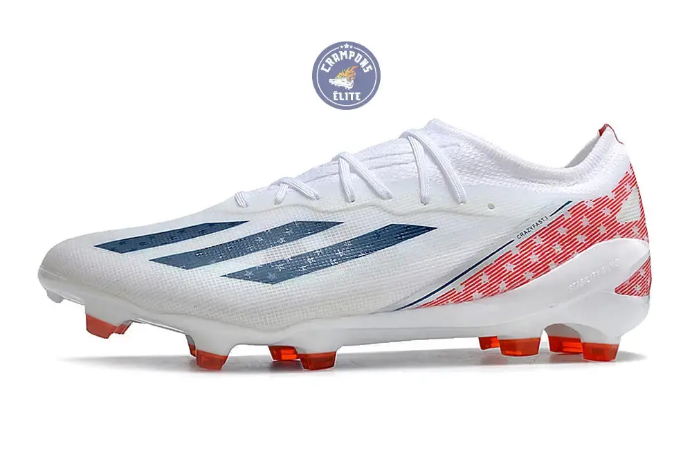 X Crazyfast Elite FG - Etoile - Bleu/Blanc/Rouge - Image 6