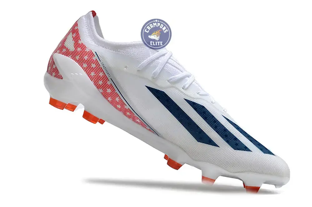 X Crazyfast Elite FG - Etoile - Bleu/Blanc/Rouge - Image 7
