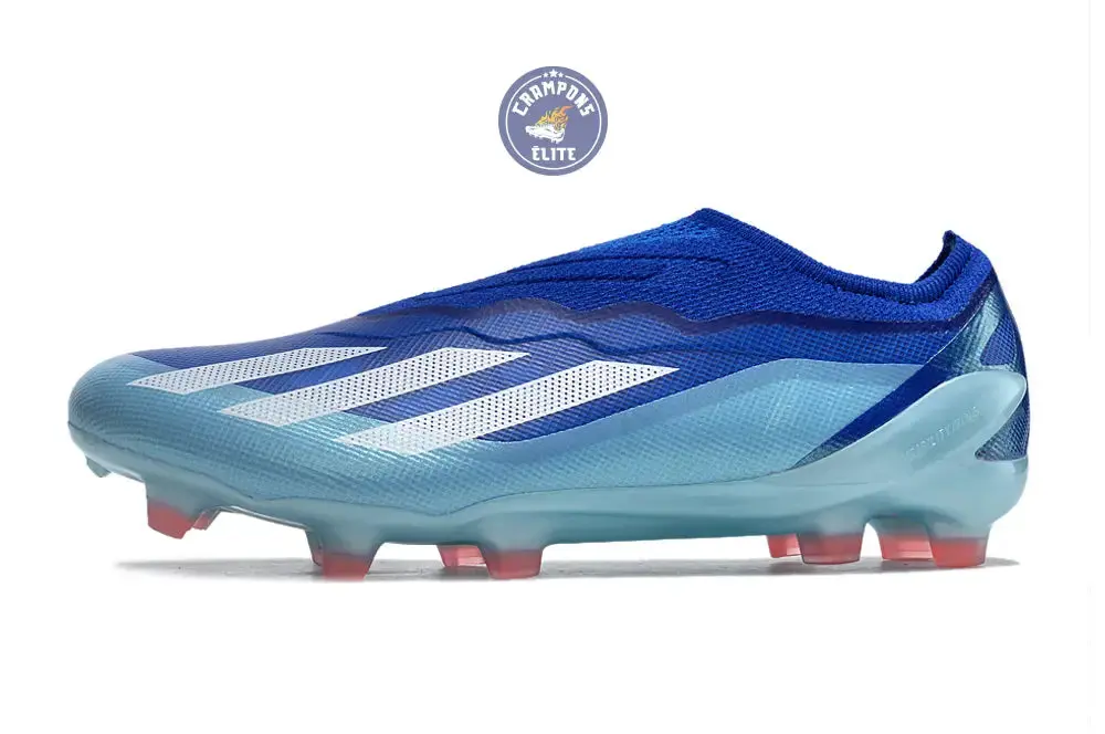 X Crazyfast Elite Laceless FG Marinerush - Bleu/Blanc/Rouge - Image 4