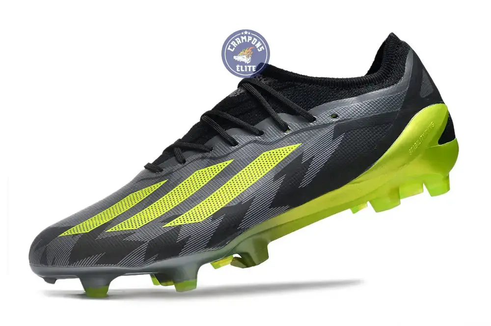 X Crazyfast FG Crazycharged - Noir/Jaune/Gris ÉDITION LIMITÉE - Image 4