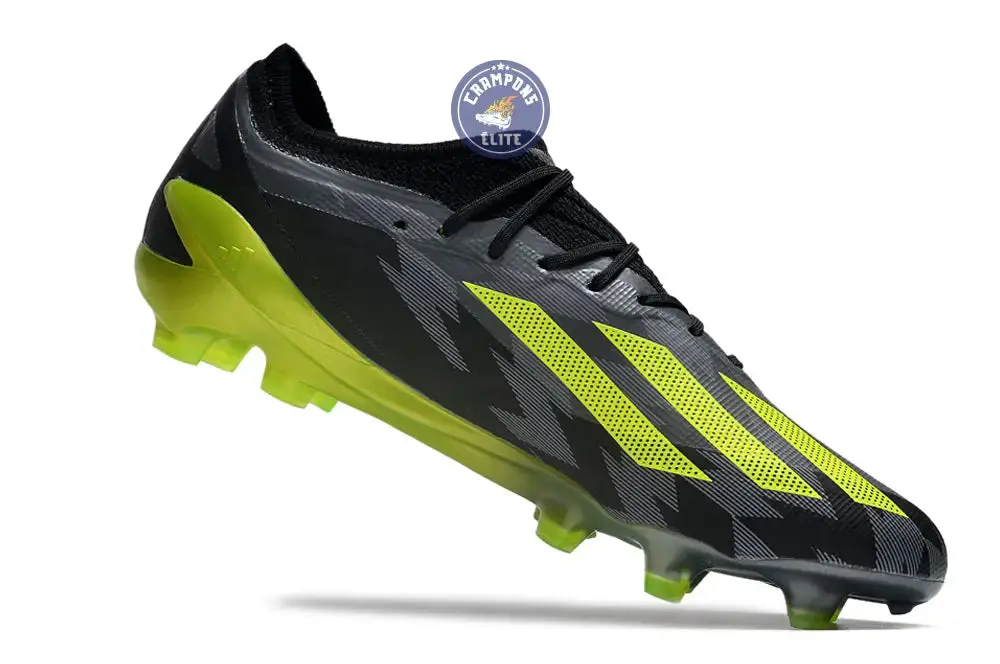 X Crazyfast FG Crazycharged - Noir/Jaune/Gris ÉDITION LIMITÉE - Image 5