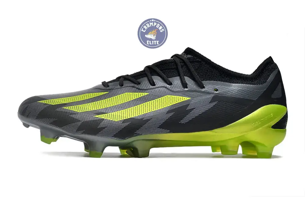 X Crazyfast FG Crazycharged - Noir/Jaune/Gris ÉDITION LIMITÉE - Image 6