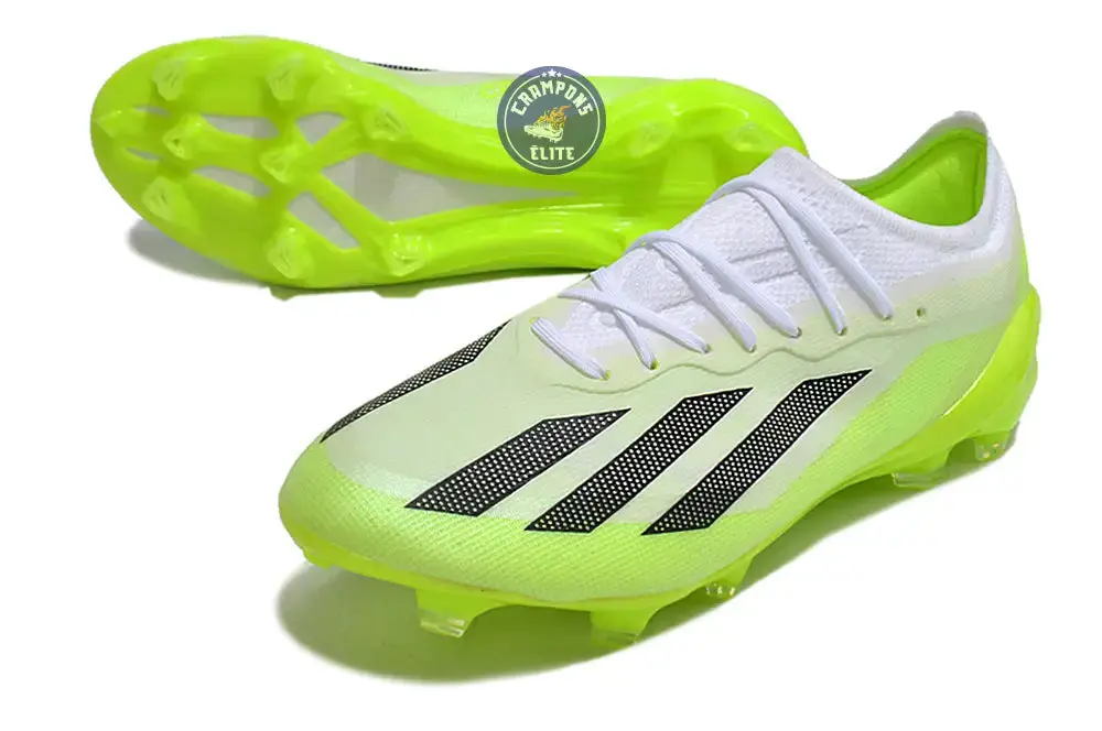 X Crazyfast FG Crazyrush - Blanc/Noir/Lucid Lemon - Image 2
