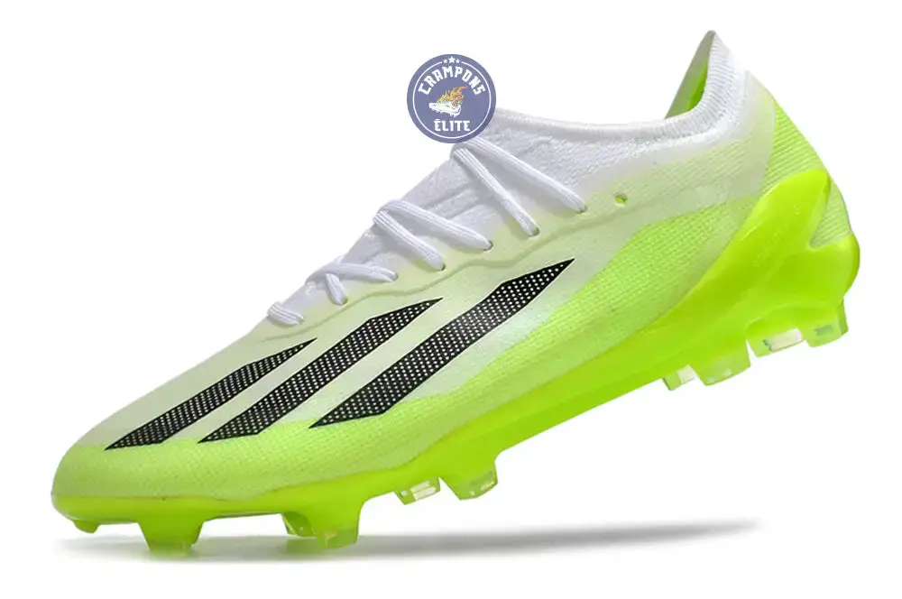 X Crazyfast FG Crazyrush - Blanc/Noir/Lucid Lemon - Image 4