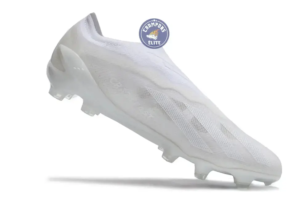 X Crazyfast Laceless FG Pearlized - Blanc - Image 6