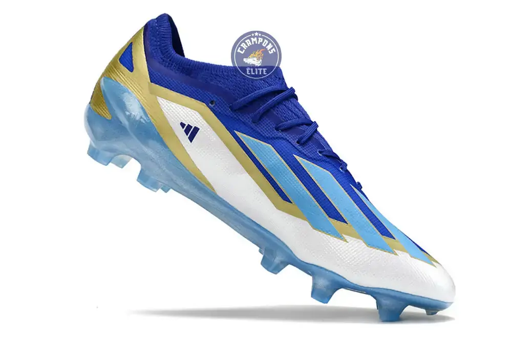 X Crazyfast Messi Elite FG Spark Gen10s - Bleu/Blue Burst/Blanc - Image 6