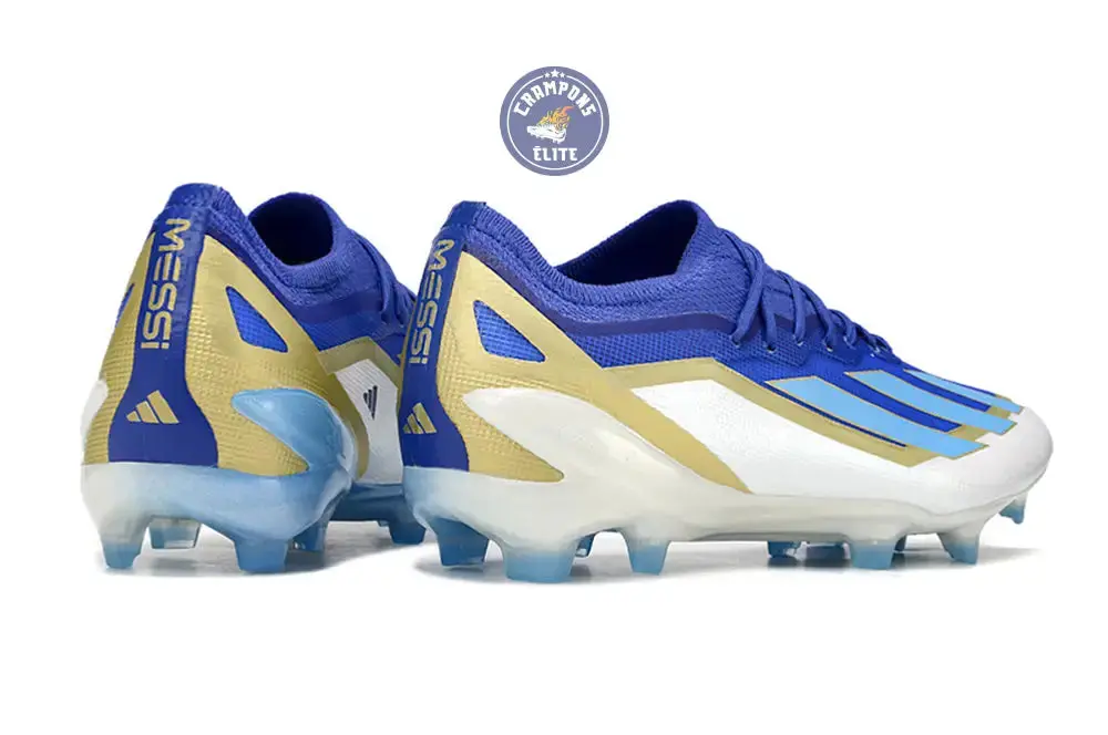 X Crazyfast Messi Elite FG Spark Gen10s - Bleu/Blue Burst/Blanc - Image 7