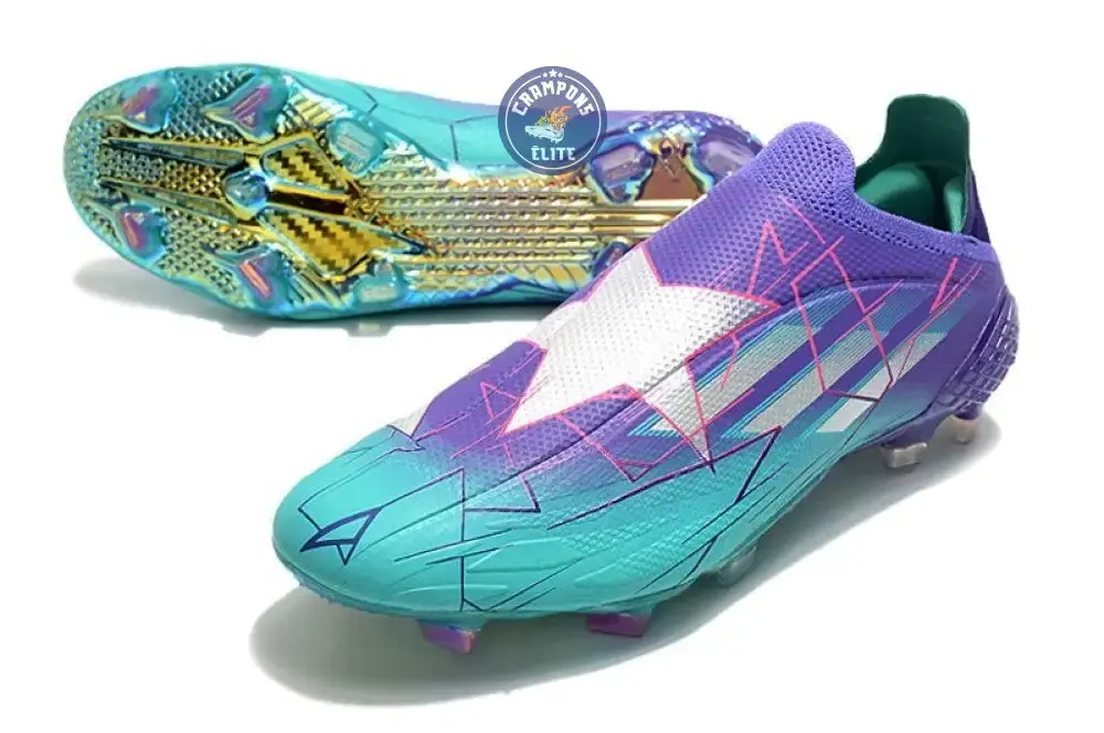 X Speedflow + FG Champions Code - Violet/Argenté/Turquoise