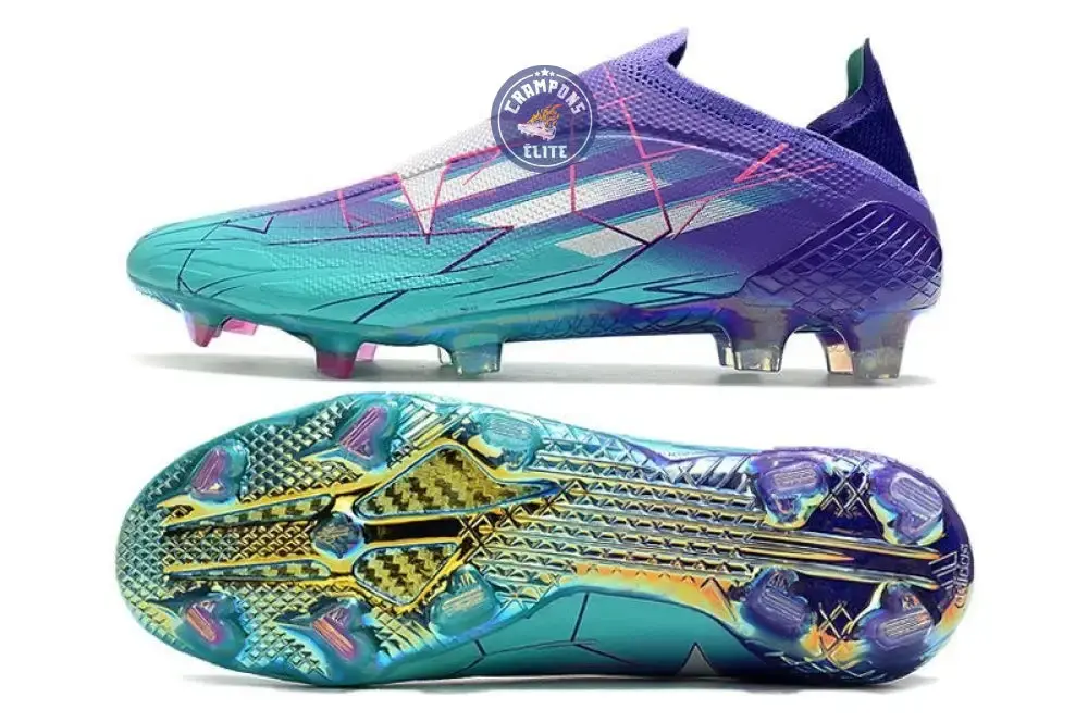 X Speedflow + FG Champions Code - Violet/Argenté/Turquoise - Image 6