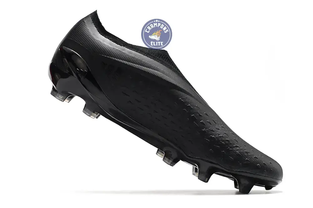 X Speedportal Elite Laceless FG Full Black - Noir - Image 6