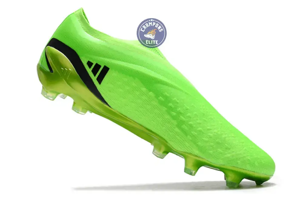 X Speedportal Elite Laceless FG Game Data - Vert/Noir/Jaune - Image 6