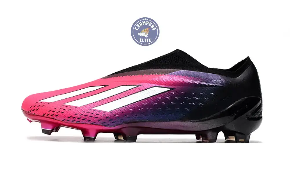 X Speedportal Elite Laceless FG Own Your Football - Rose/Argenté/Noir - Image 4