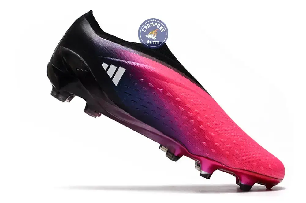 X Speedportal Elite Laceless FG Own Your Football - Rose/Argenté/Noir - Image 7
