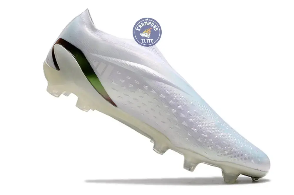 X Speedportal Elite Laceless FG Pearlized - Blanc/Noir - Image 4