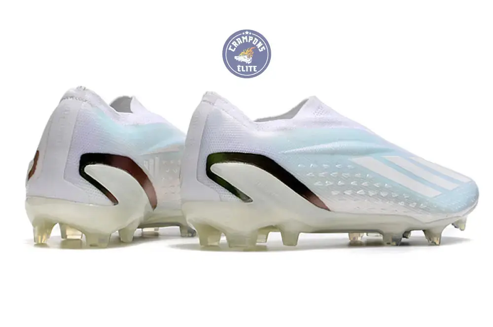 X Speedportal Elite Laceless FG Pearlized - Blanc/Noir - Image 6